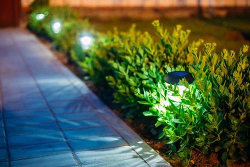 garden lighting electrician in lake-district